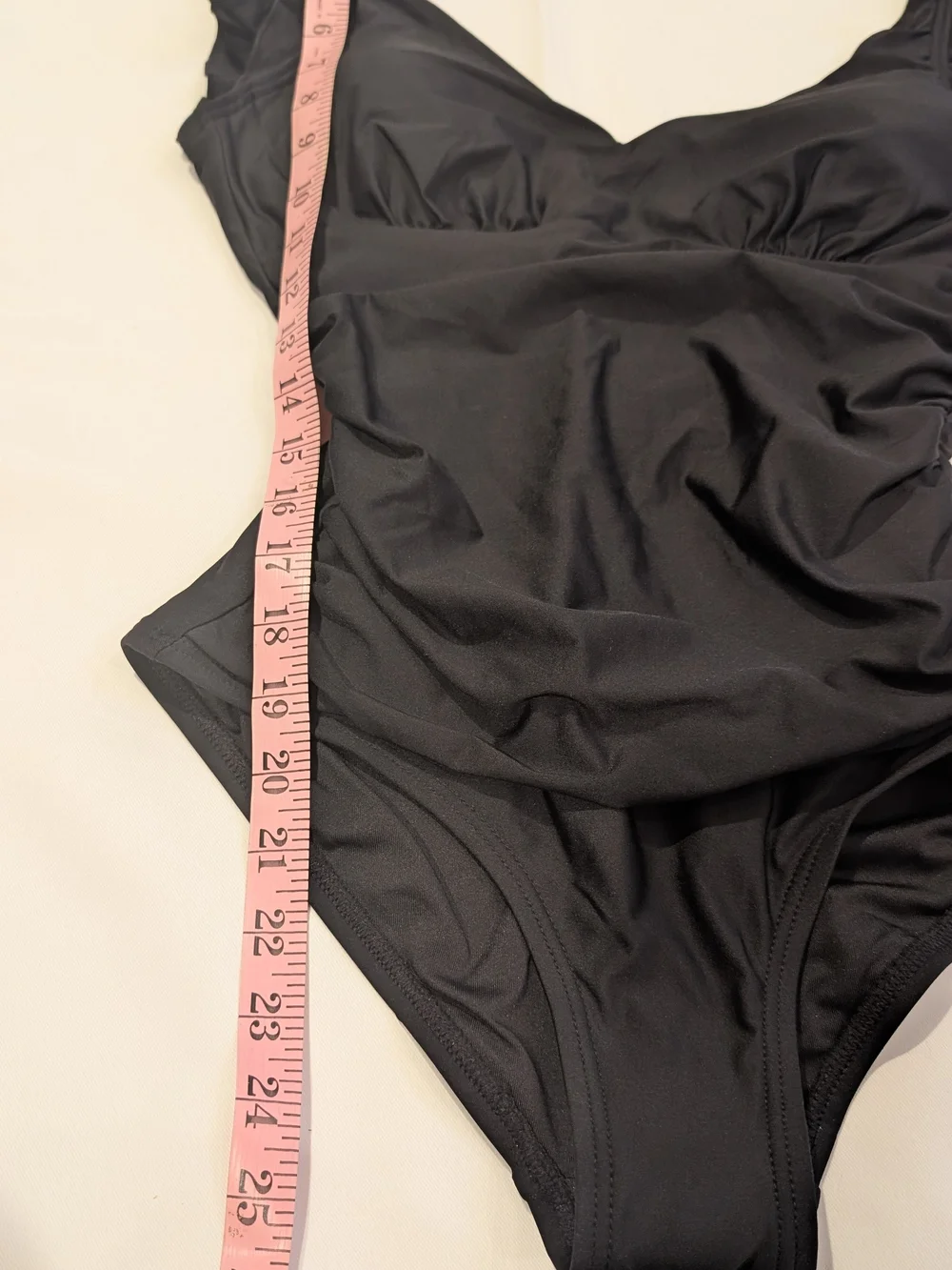 DKNY Black Ruffle-Sleeve One-Piece Swimsuit - Picture 4 of 10
